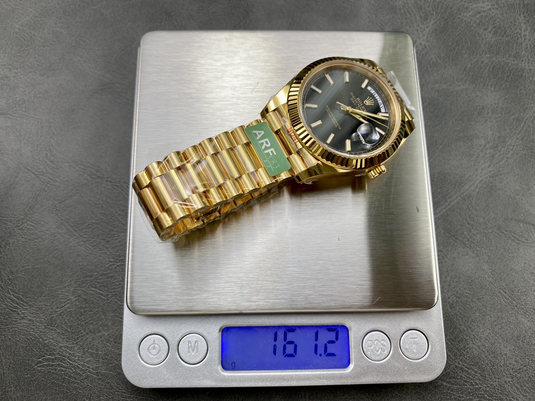 Rolex Day Date 40mm Yellow Gold President Black Dial m228238 0067