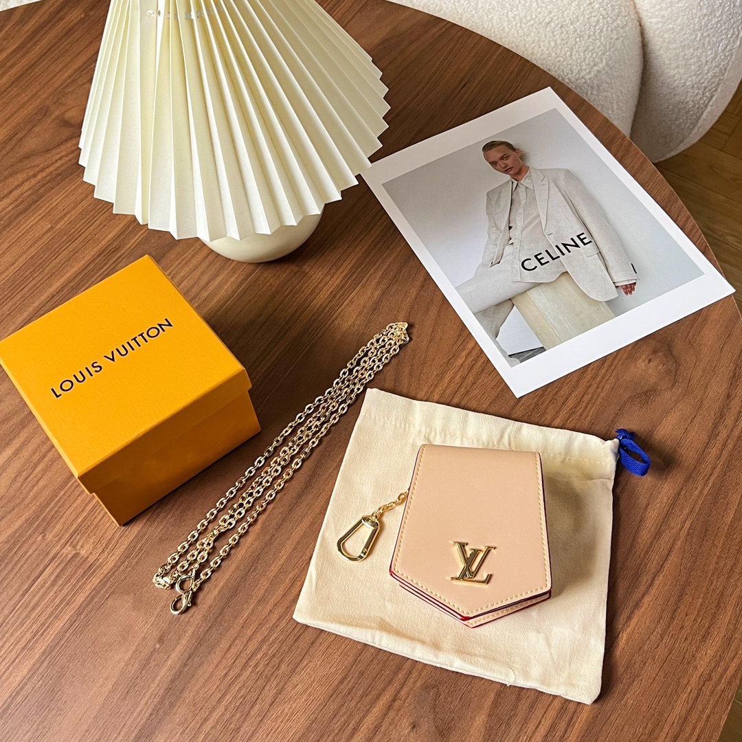 Louis Vuitton Micro Bag Leather Keychain Pendant Accessories