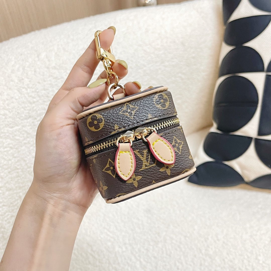 Louis Vuitton Micro Bag Leather Keychain Pendant Accessories
