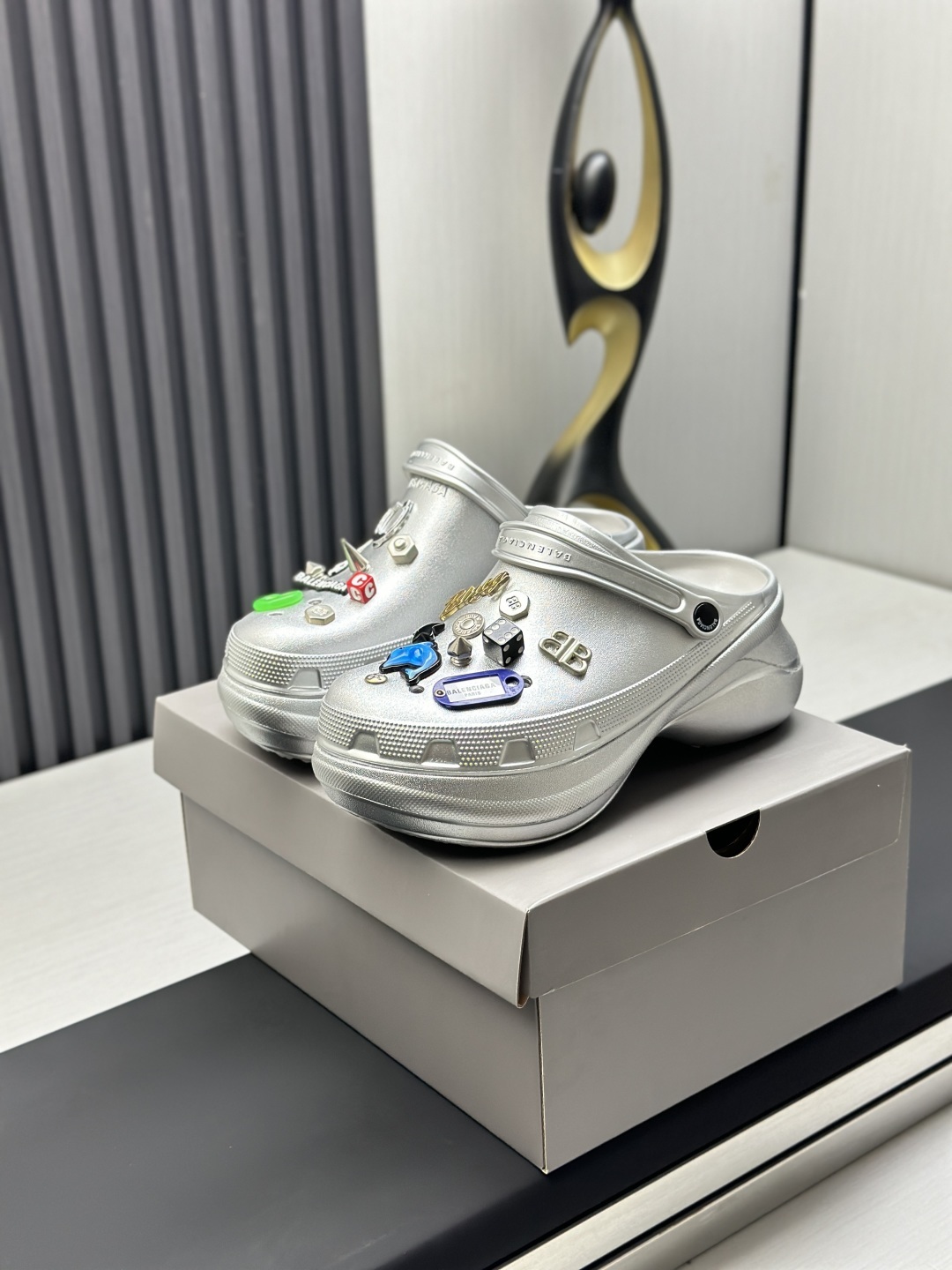 Balenciaga Shoes Cute and silly couple's sandals with holes