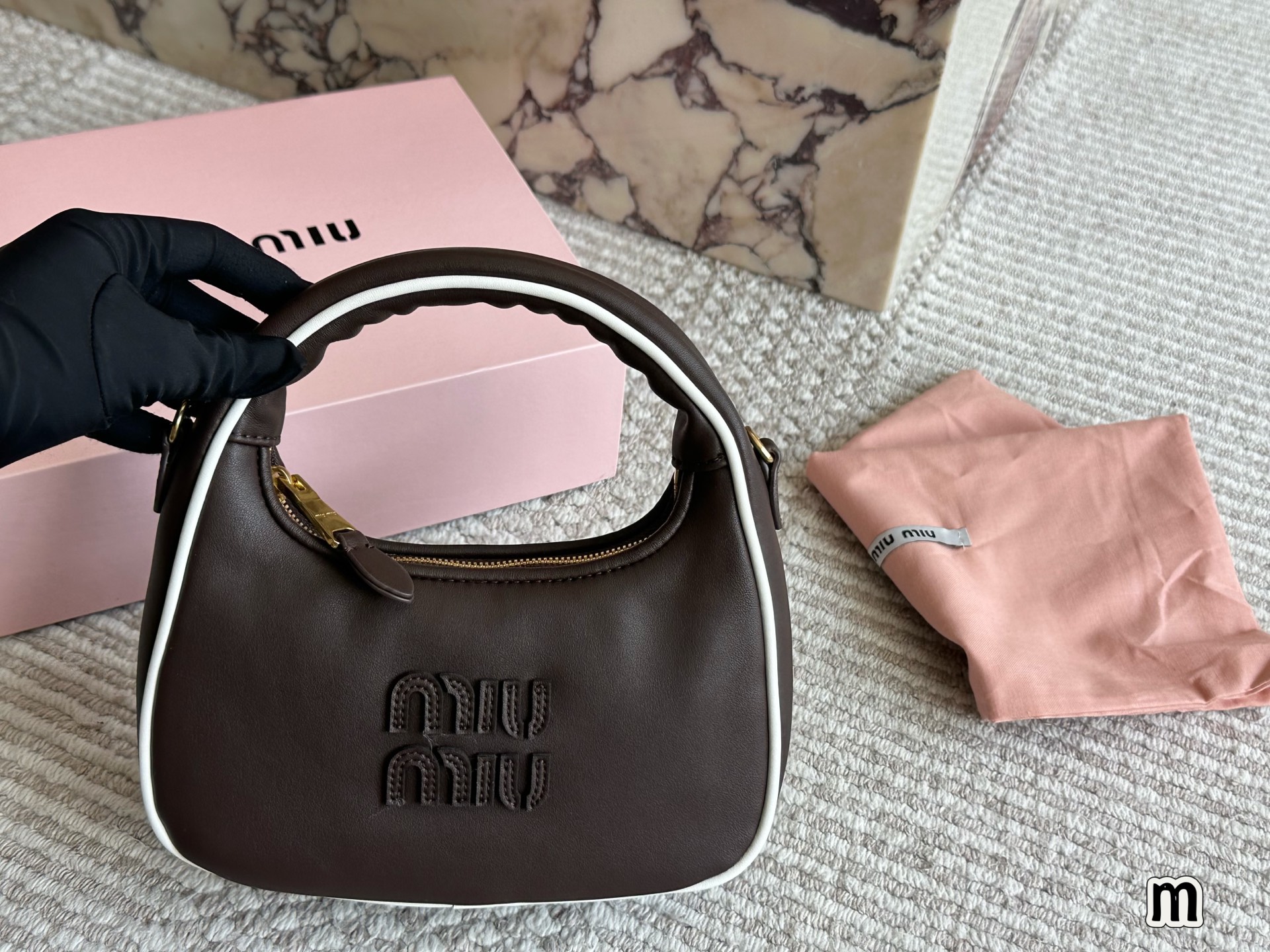 MIU MIU Bags handbag Shoulder hobo Bag 锛�7AReplica锛�