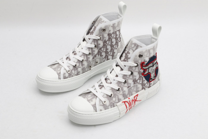 Dior B23 Oblique High Top "Shawn" Shoes(Replica)