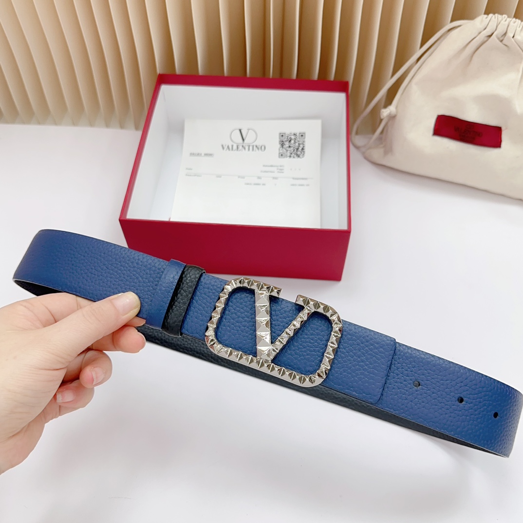 Valentino Leather Belts 1:1 Mirror Version