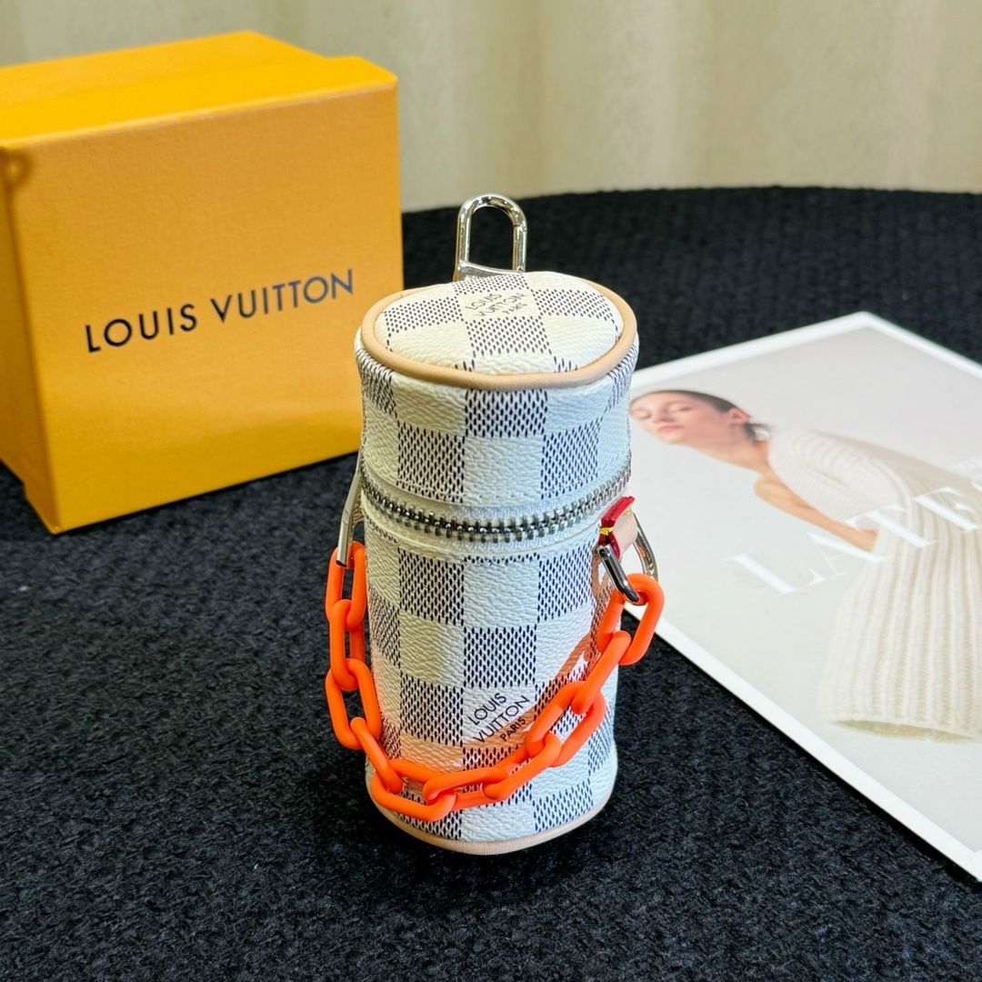 Louis Vuitton Micro Bag Leather Keychain Pendant Accessories