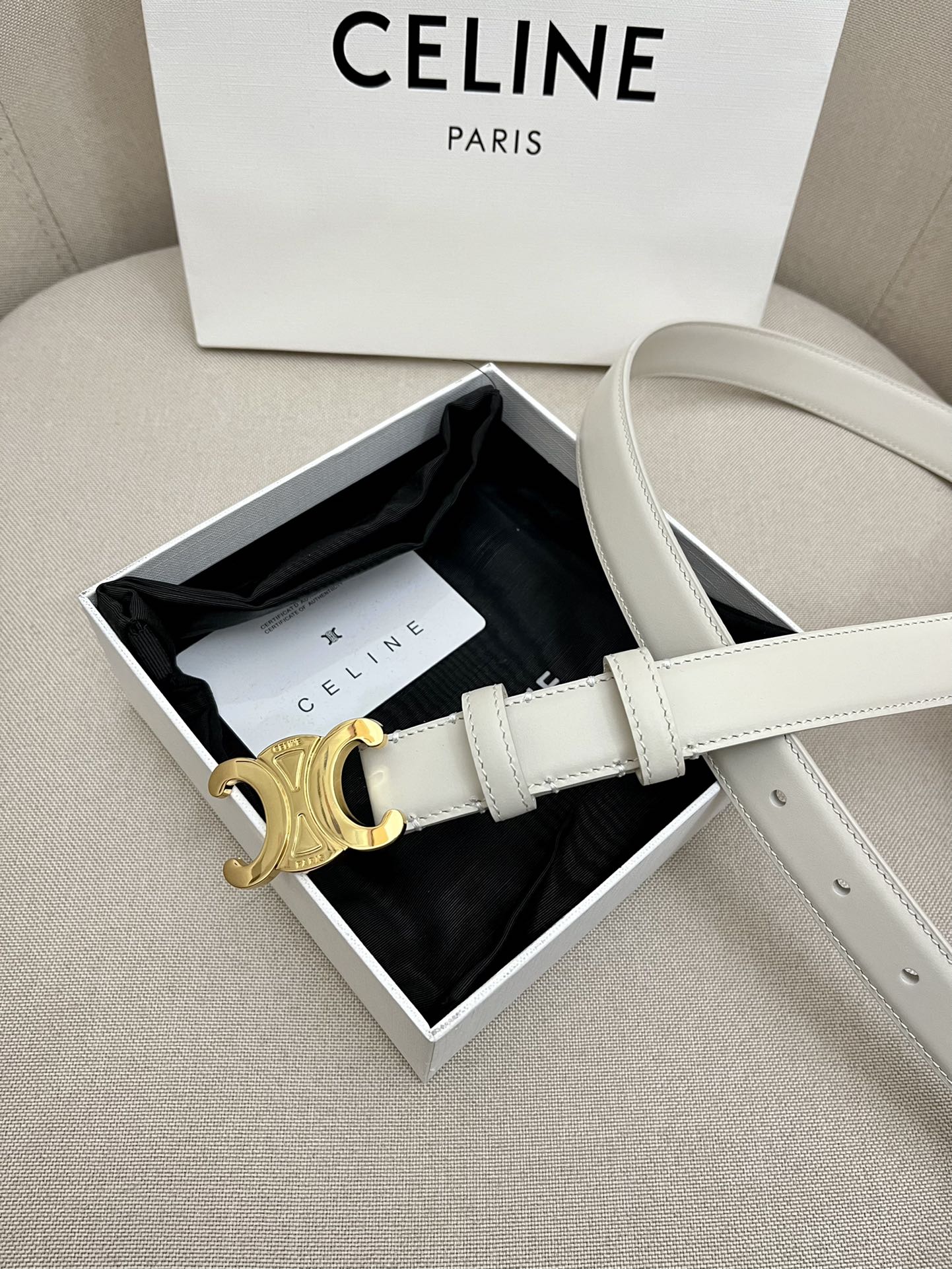 Celine Leather Belts 1:1 Mirror Version