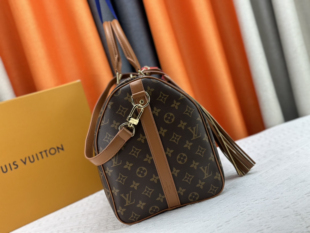 Louis Vuitton Keepall Bandouli猫re 50 travel bag