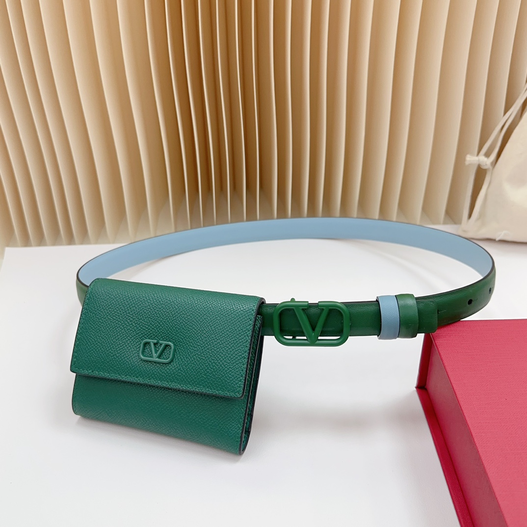 Valentino Leather Belts 1:1 Mirror Version
