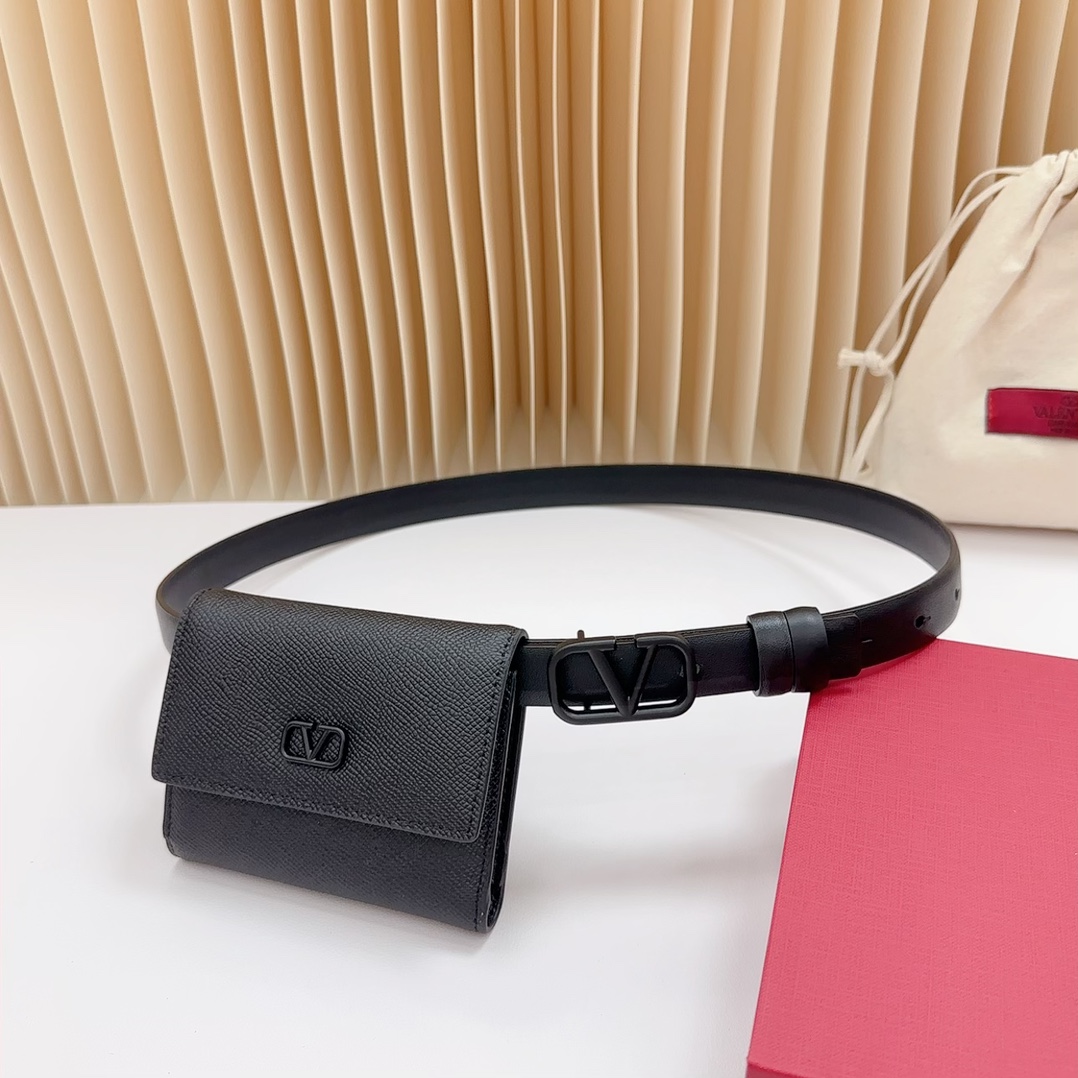Valentino Leather Belts 1:1 Mirror Version