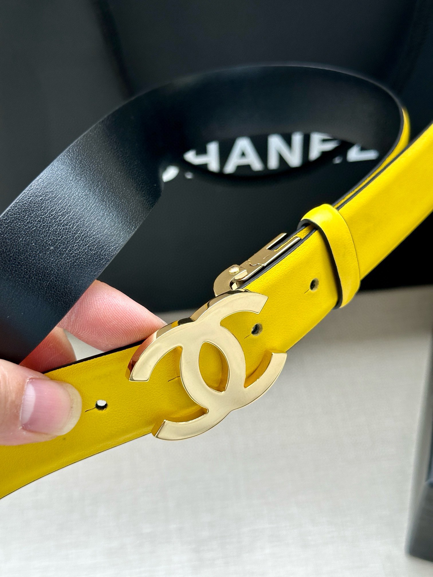 Chanel Leather Belts 1:1 Mirror Version