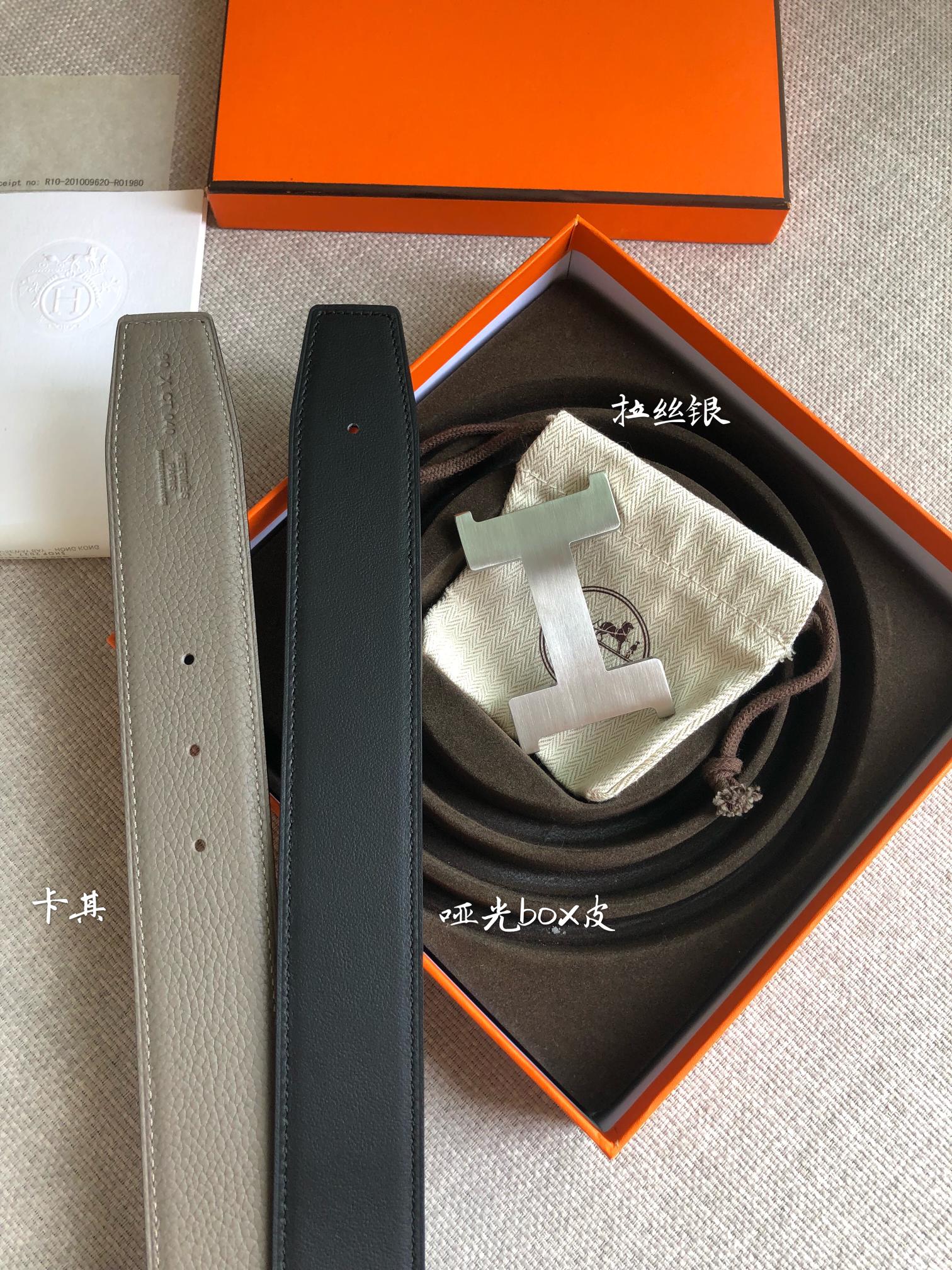 Hermes Leather Belts 1:1 Mirror Version