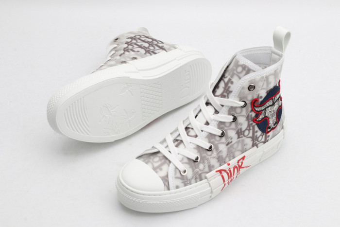 Dior B23 Oblique High Top "Shawn" Shoes(Replica)