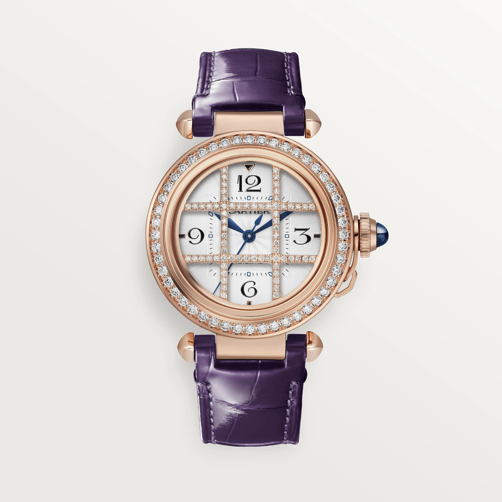 Cartier Pasha 35 mm Rose Gold & Diamonds Lady��s Watch, WJPA0020
