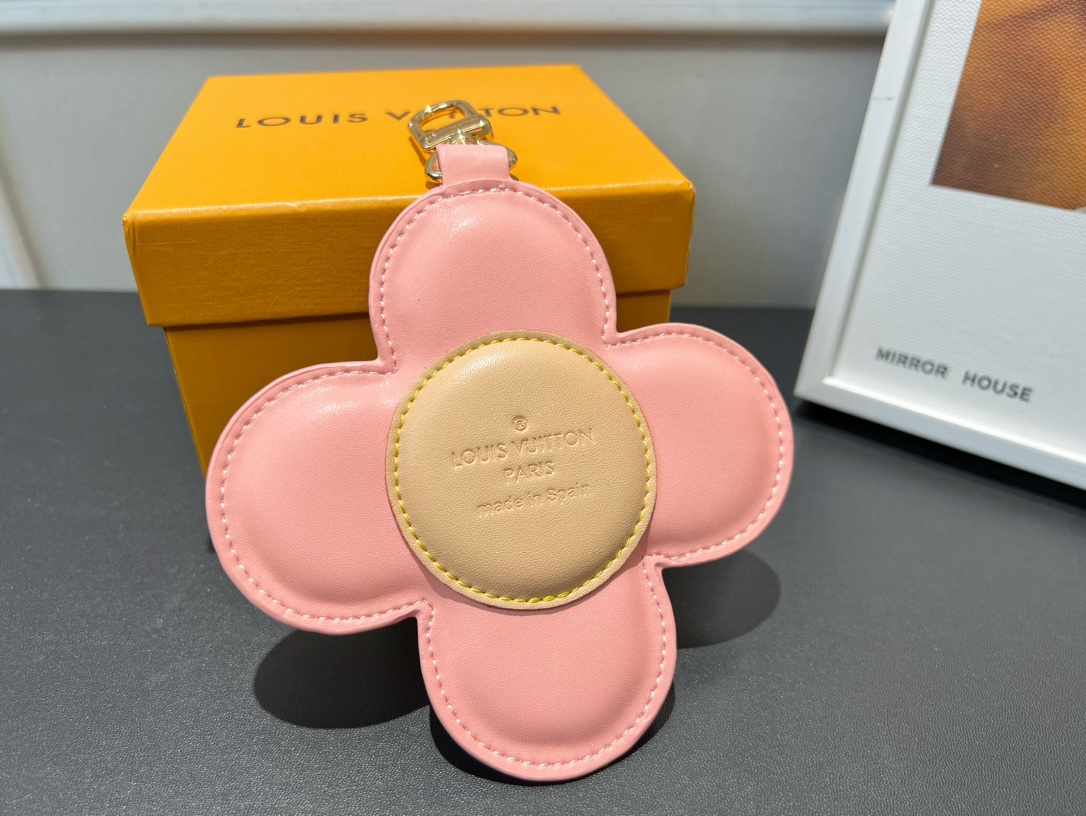 Louis Vuitton Micro Bag Leather Keychain Pendant Accessories