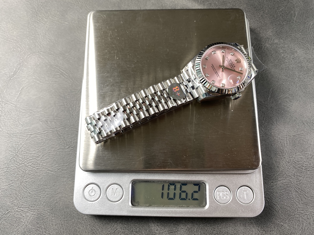 Rolex Datejust 31 Pink Dial Diamonds Jubilee 278274 0032 Women's Watch