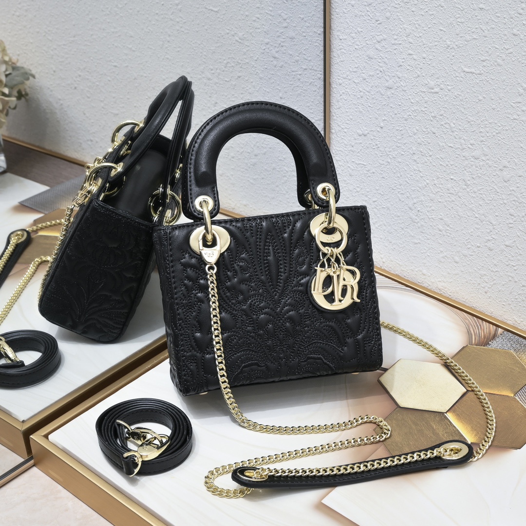 Mini Lady Dior Bag 0538 XB081 17cm
