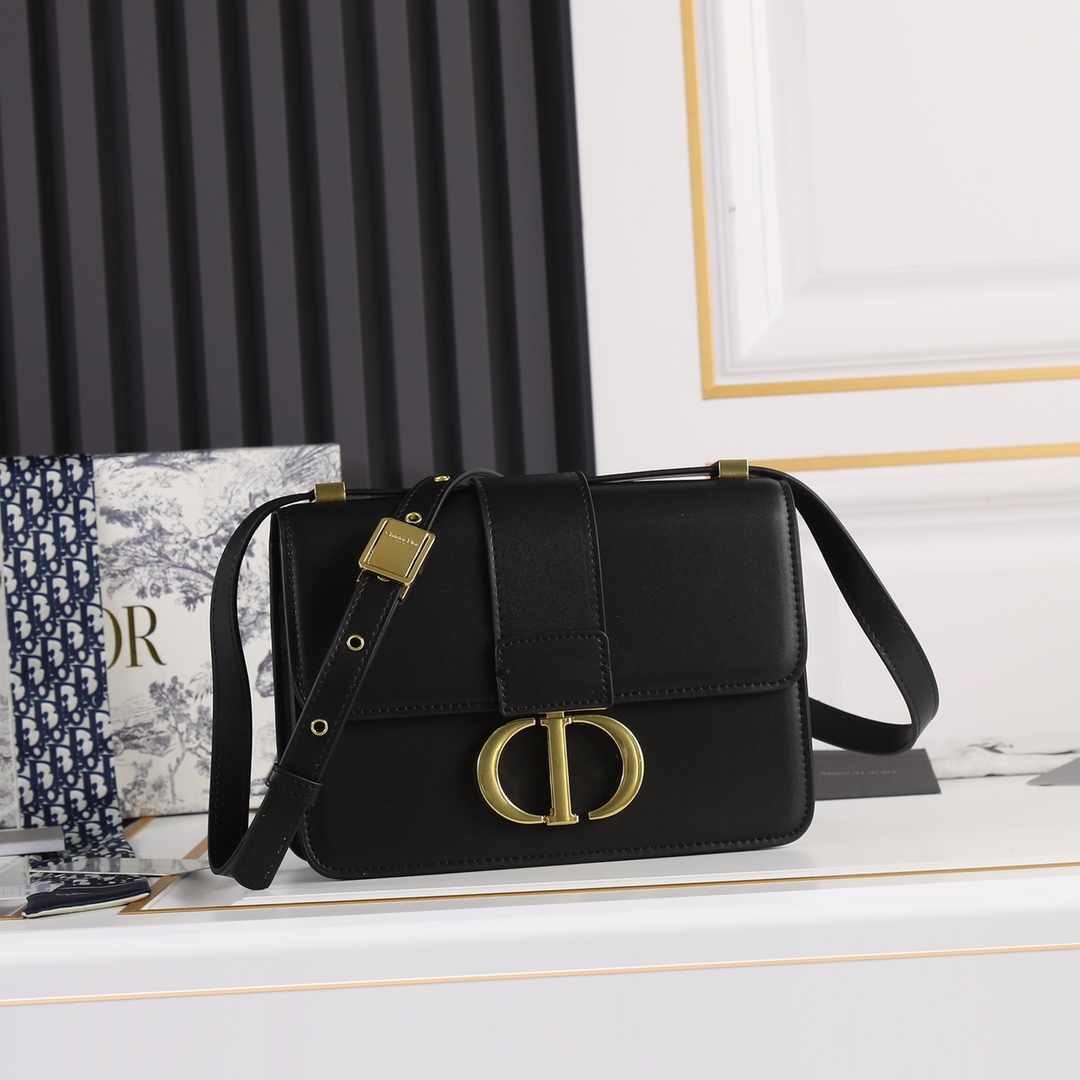 30 Montaigne Bag Black CD-1001 XB081 24cm