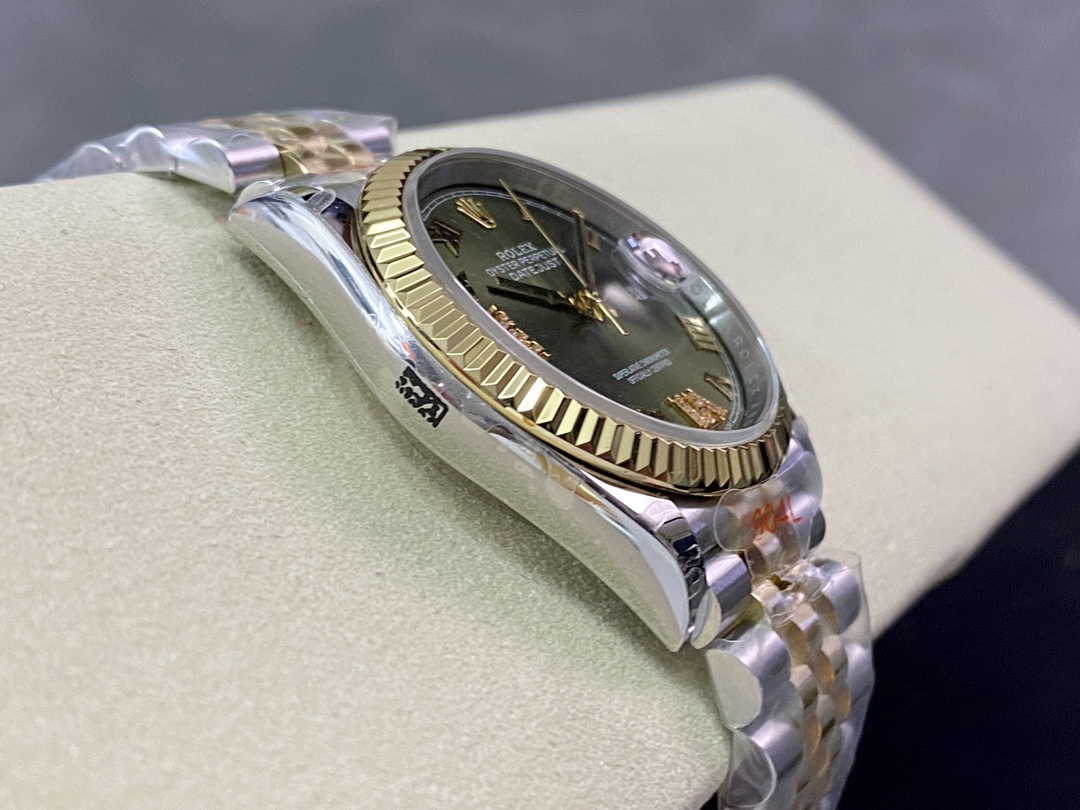 Rolex Datejust m126233 0025 Olive Green Dial 36MM Unisex Replica Watch