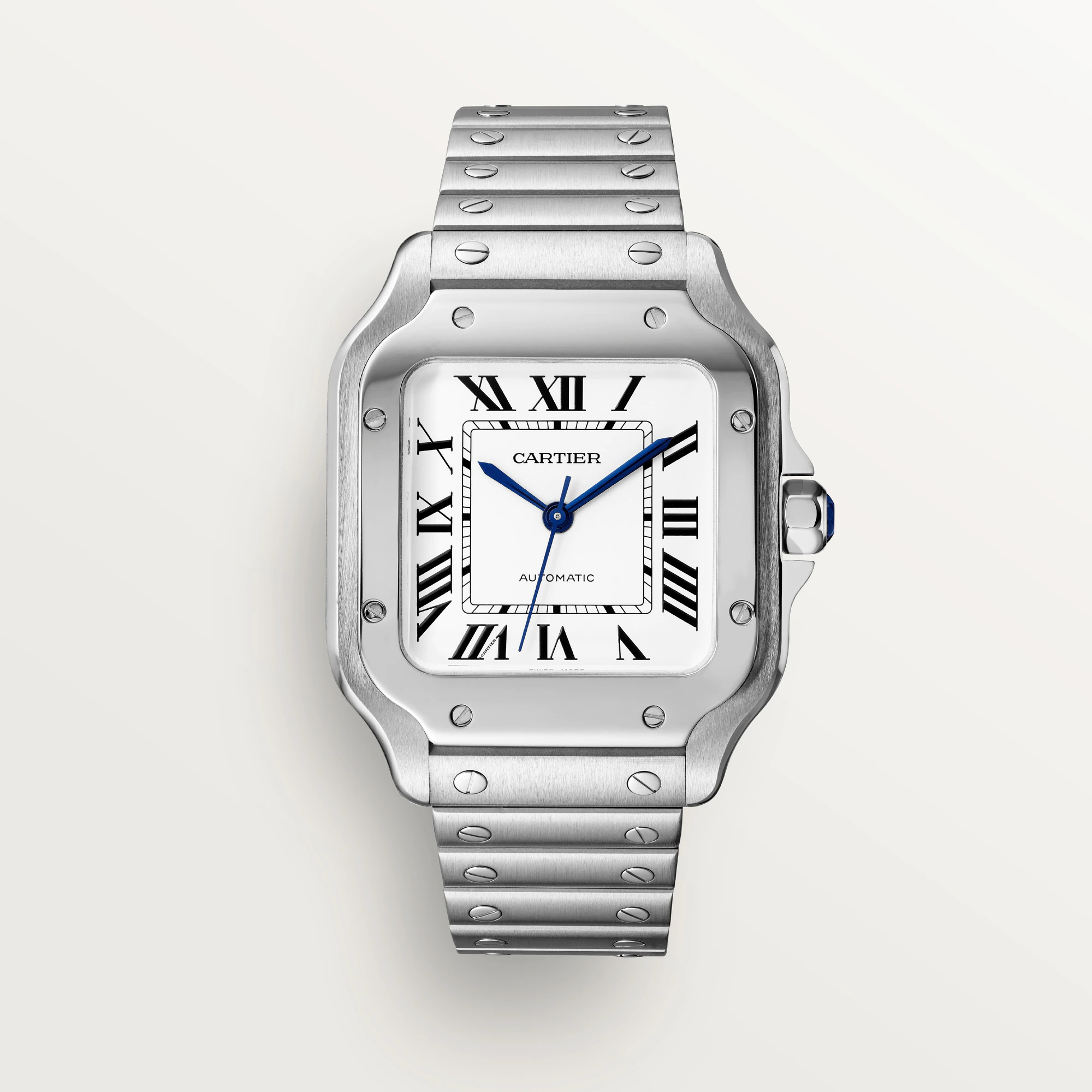 Cartier Santos Stainless Steel Men��s Watch, WSSA0029