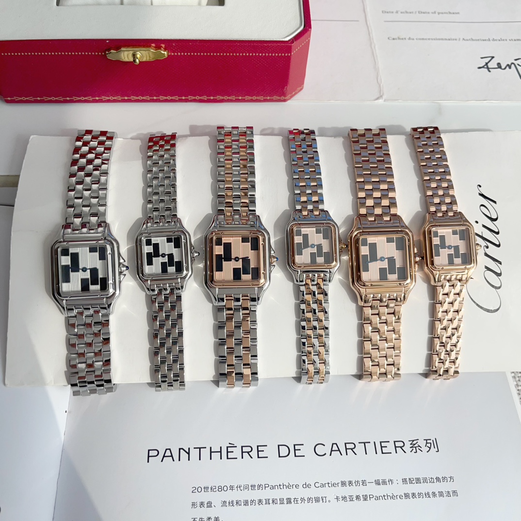 Piano edition of Panthère de Cartier 22*30-27*37mm