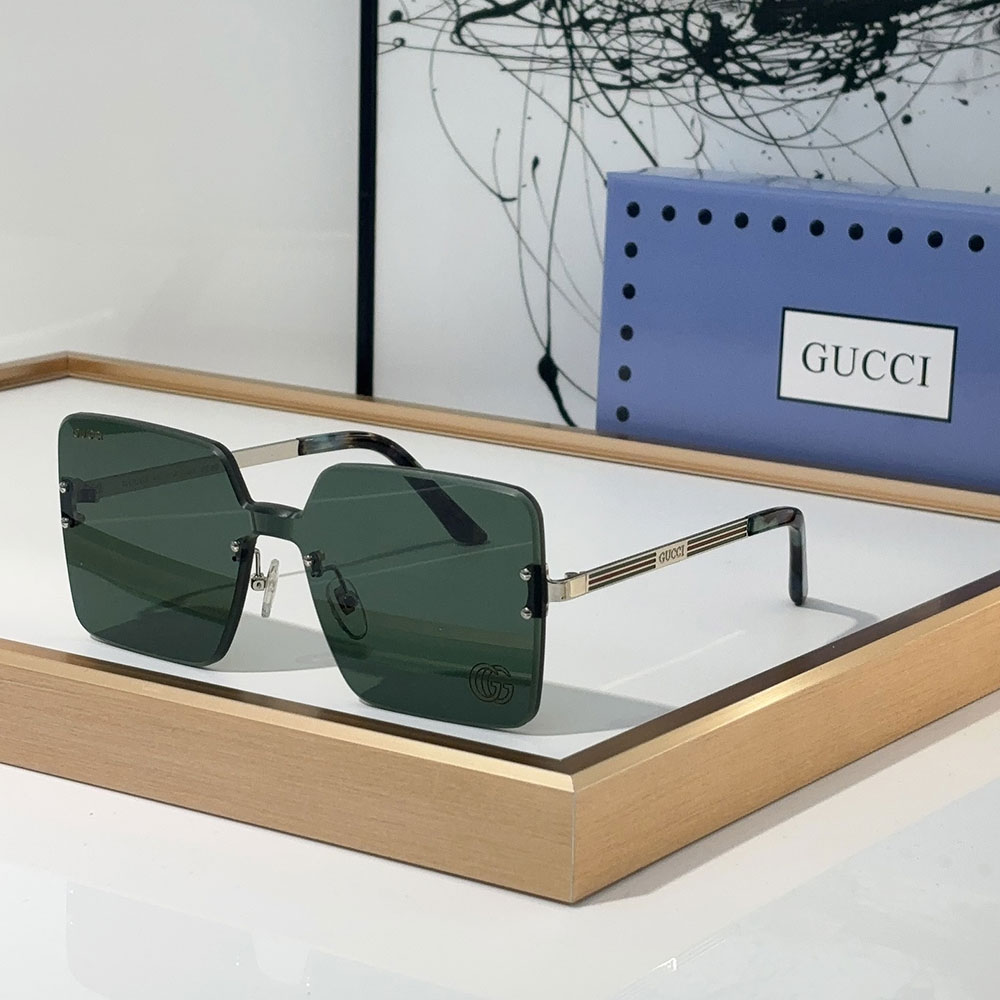 Gucci Stylish Frameless Design sunglasses Top quality 锛�Replica锛�