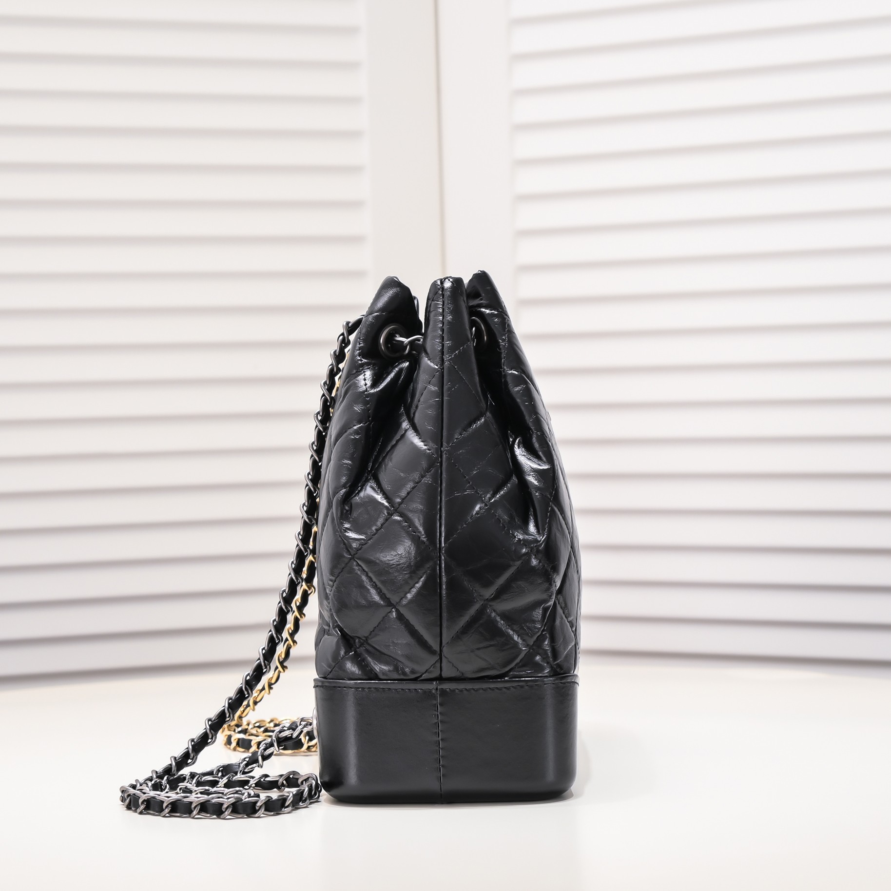 Chanel 17 Gabrielle Stray Backpack Shoulder Bag Handbag