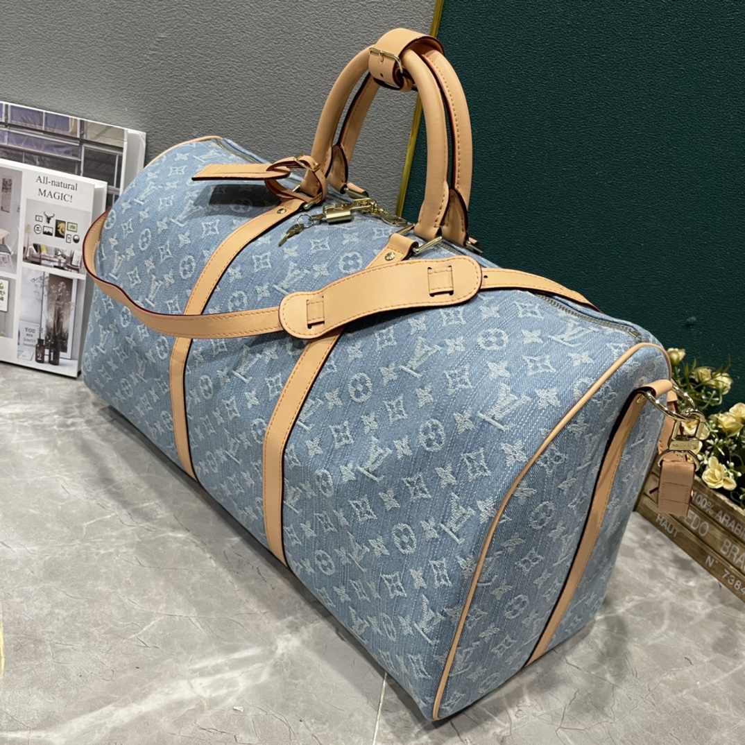 LV Keepall Bandouli猫re 50 Bag M25334 LM012 50cm