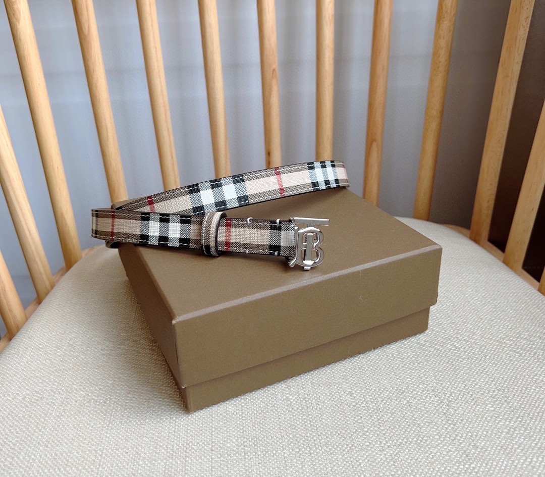 Burberry Leather Belts 1:1 Mirror Version