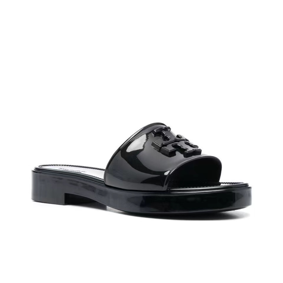 Tory Burch Rubber Fashion Flip-flops Sandals Slide (Replica)