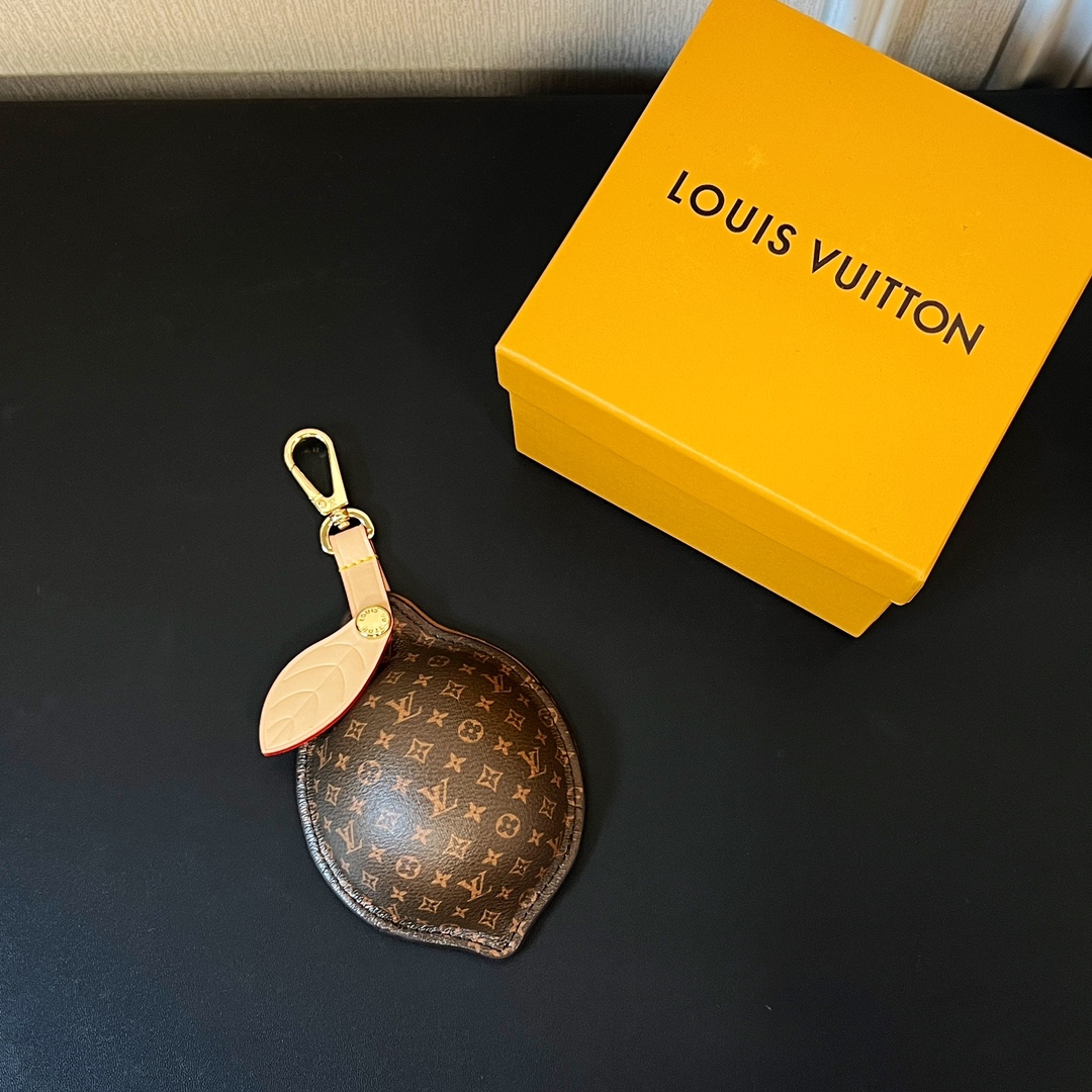 Louis Vuitton Micro Bag Leather Keychain Pendant Accessories