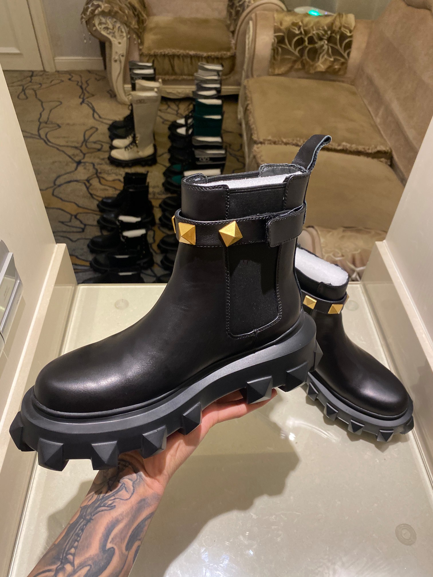 Valentino shoes boots (35-41) V005