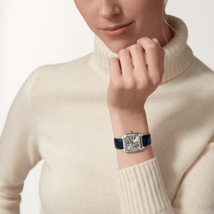 CARTIER SANTOS-DUMONT Blue 36mm