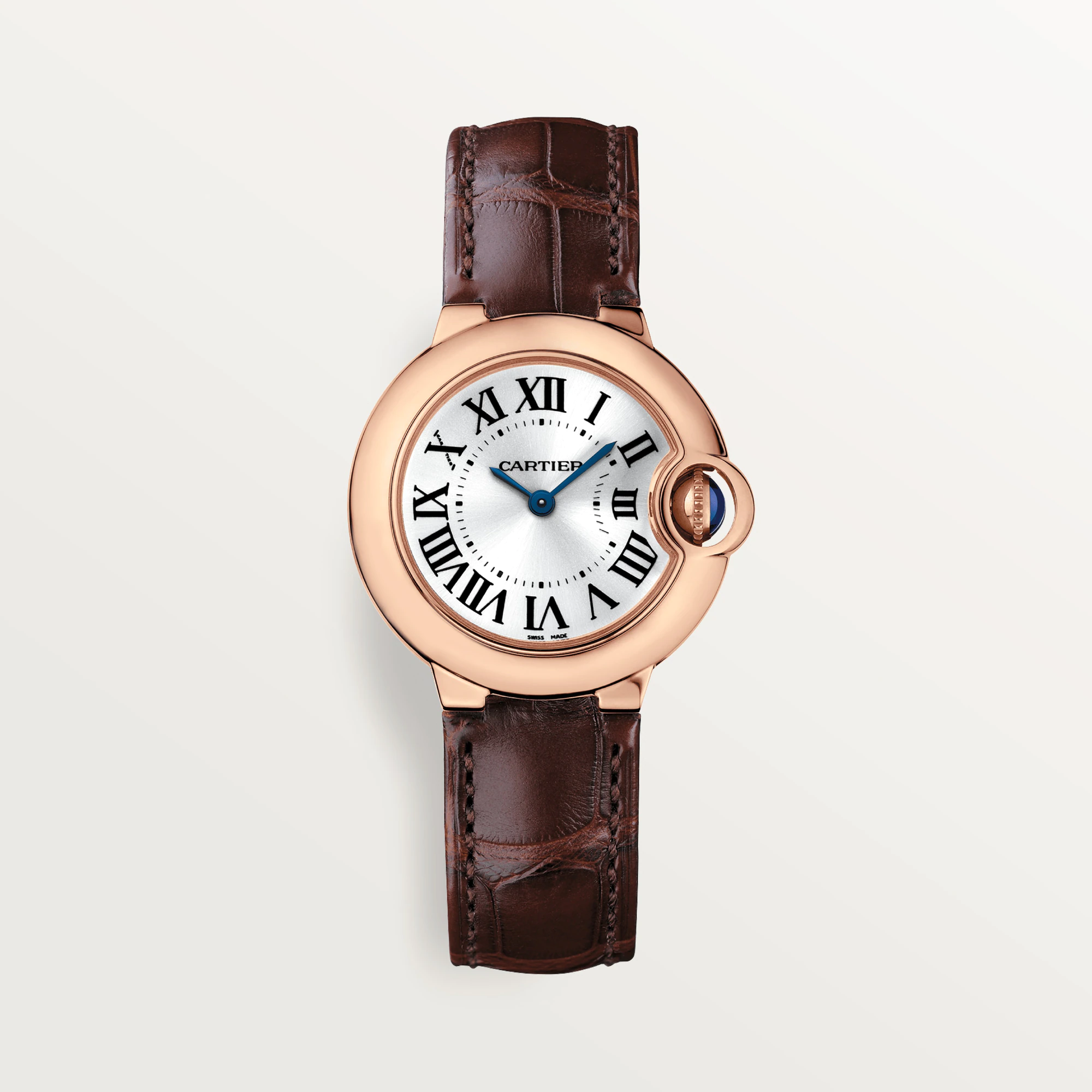 Cartier Ballon Bleu 28.6 mm 18K Rose Gold Lady��s Watch, W6900256