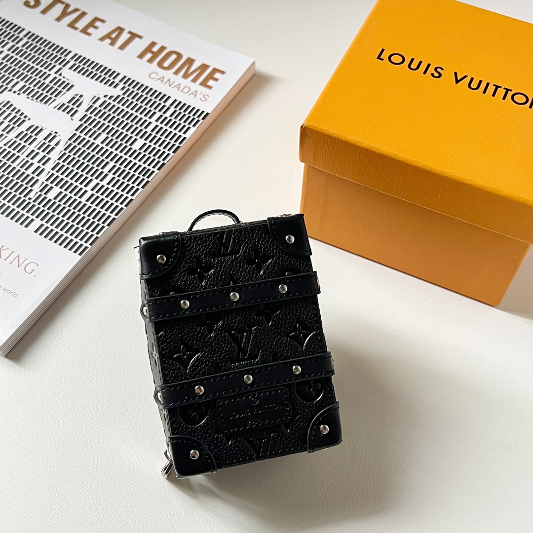 Louis Vuitton Micro Bag Leather Keychain Pendant Accessories