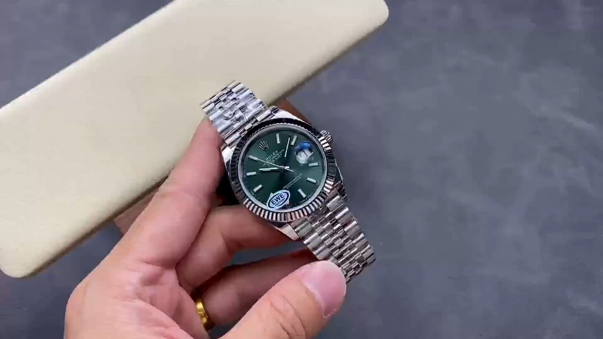 Rolex Datejust 126334 0028 41 Oystersteel and White Gold Mens Watch
