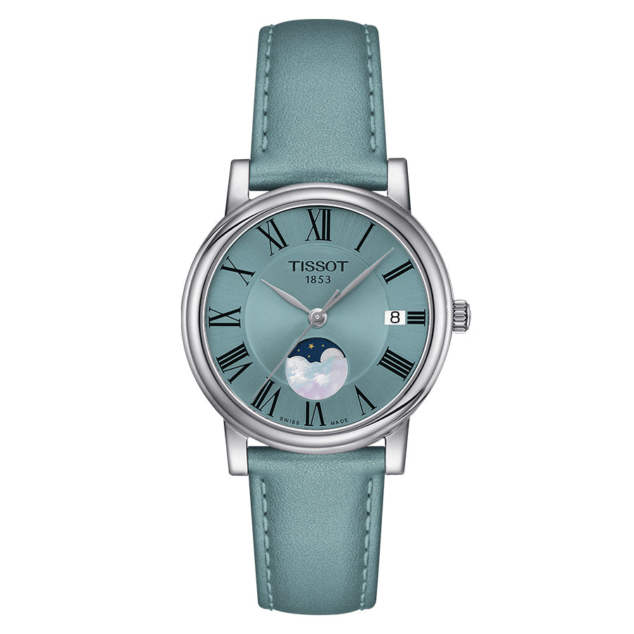 TISSOT WATCH CARSON PREMIUM LADY MOONPHASE T1222231635300