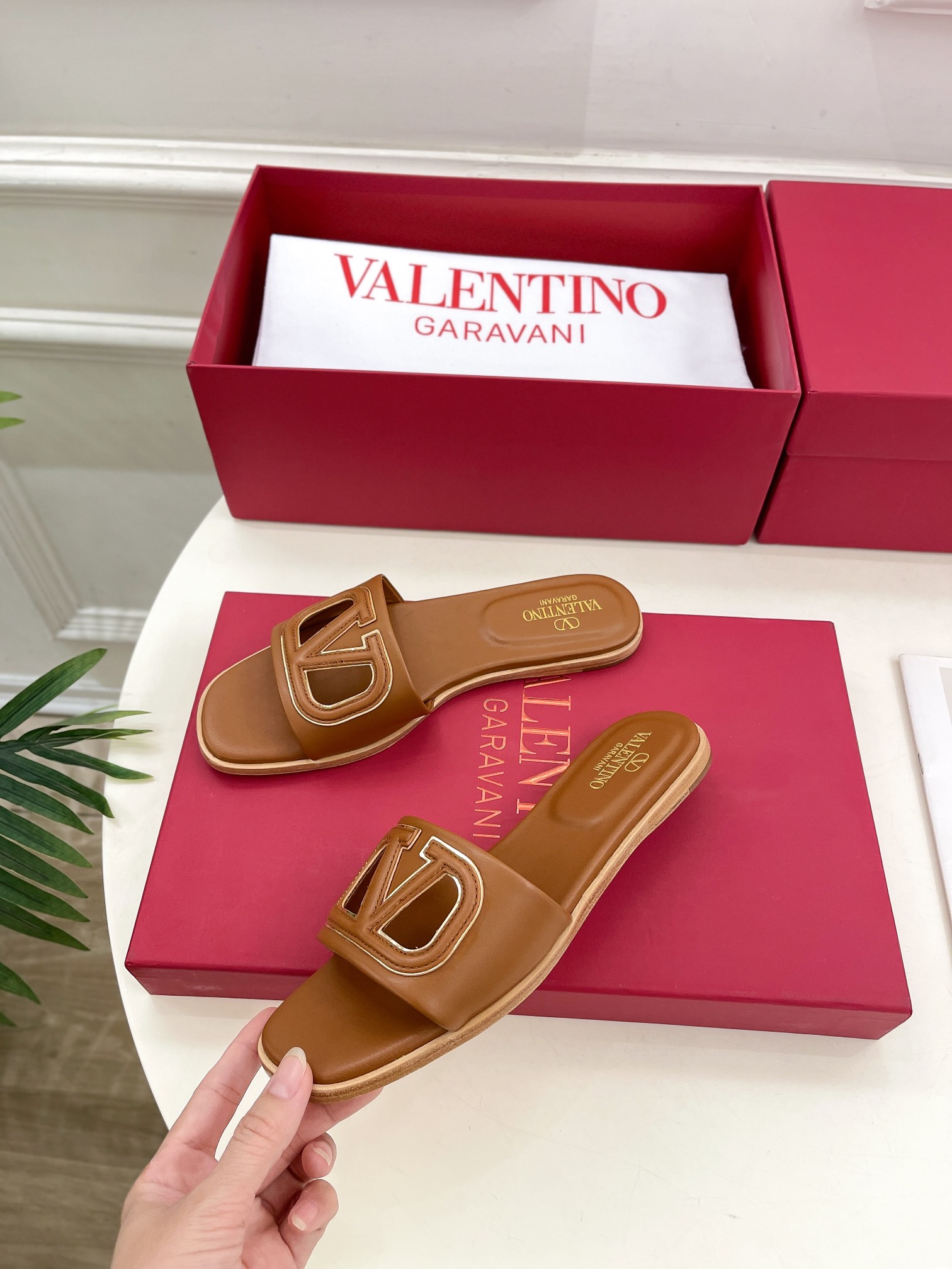 Valentino Shoes Slipper Valentino Garavani Roman Stud Women's Slippers