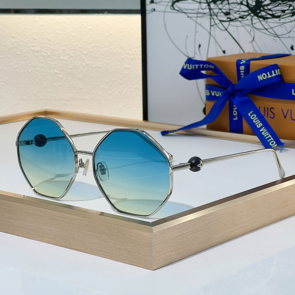 Louis Vuitton LV Lrregular Shape Fashion Sunglasses Top quality 锛�Replica锛�