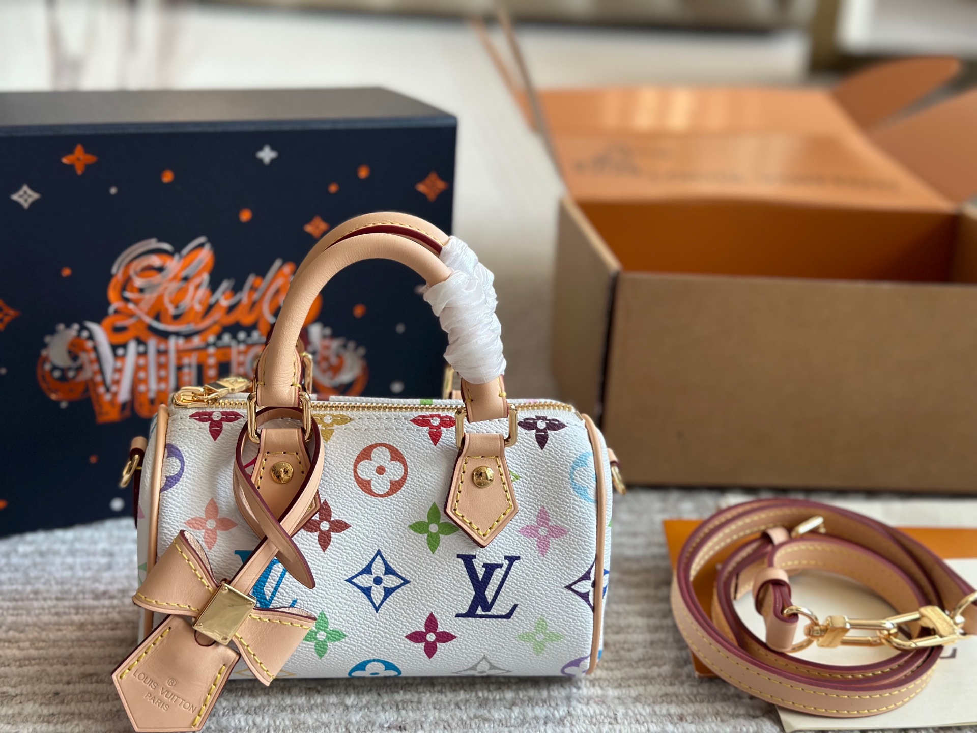 LV Speedy Nano Bag 087 DB522 16cm