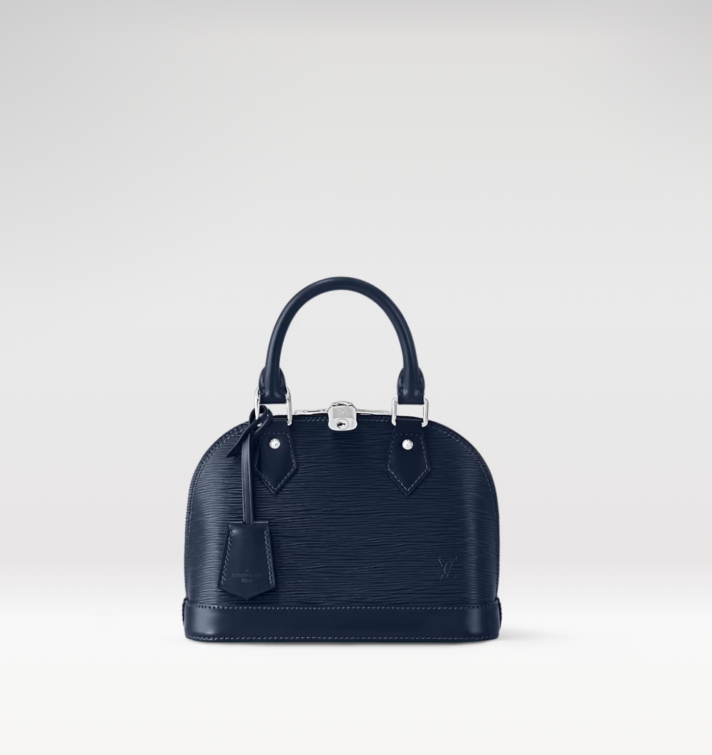 Louis Vuitton Alma BB 2way bag Epi Leather Indigo
