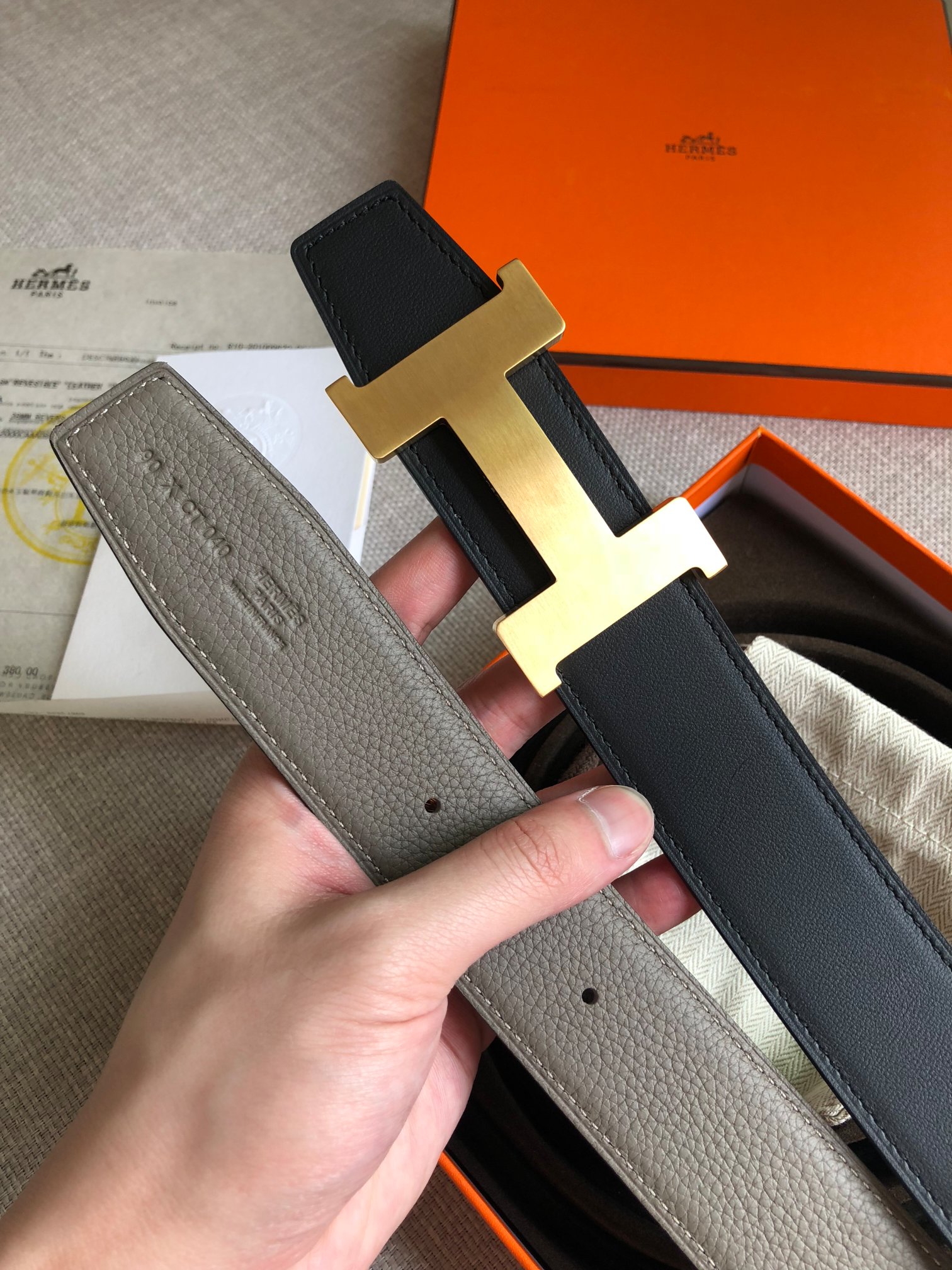 Hermes Leather Belts 1:1 Mirror Version