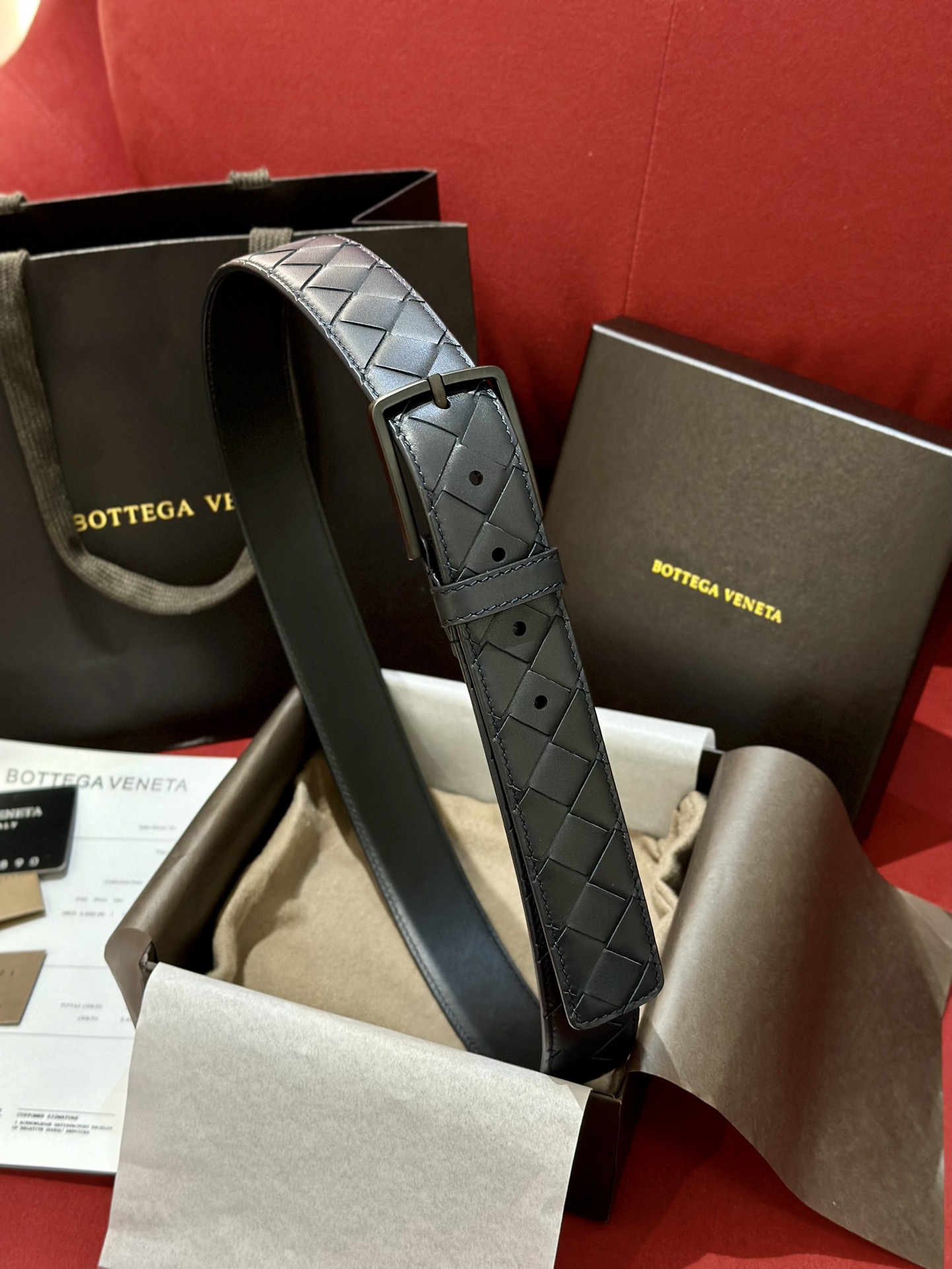 Bottega Veneta Belt 006 3.5cm