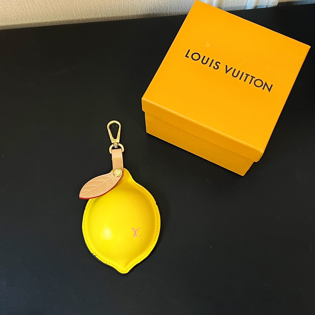 Louis Vuitton Micro Bag Leather Keychain Pendant Accessories