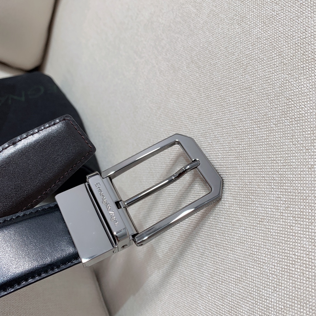 ZEGNA Belt 001 22PJ061 3.5cm