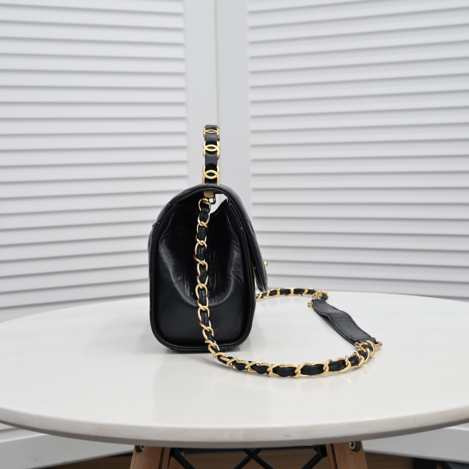 Chanel Handle Double C Shoulder Bag Handbag