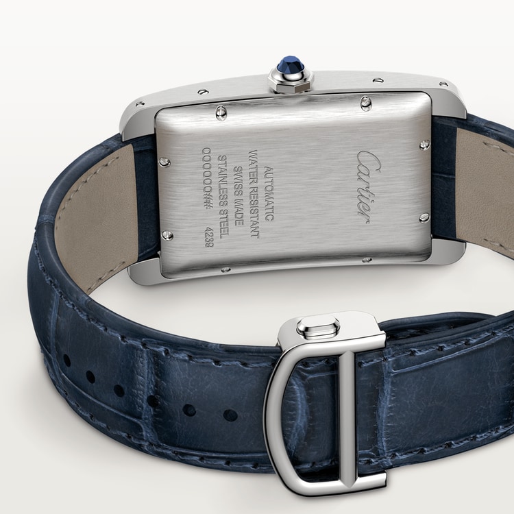 CARTIER TANK AMERICAINE Blue Strap 26.6 mm