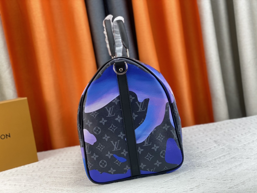 Louis Vuitton Keepall Bandouli猫re 55 travel bag