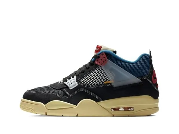 Union LA Air Jordan 4 Retro Sp “Off Noir”(Replica)