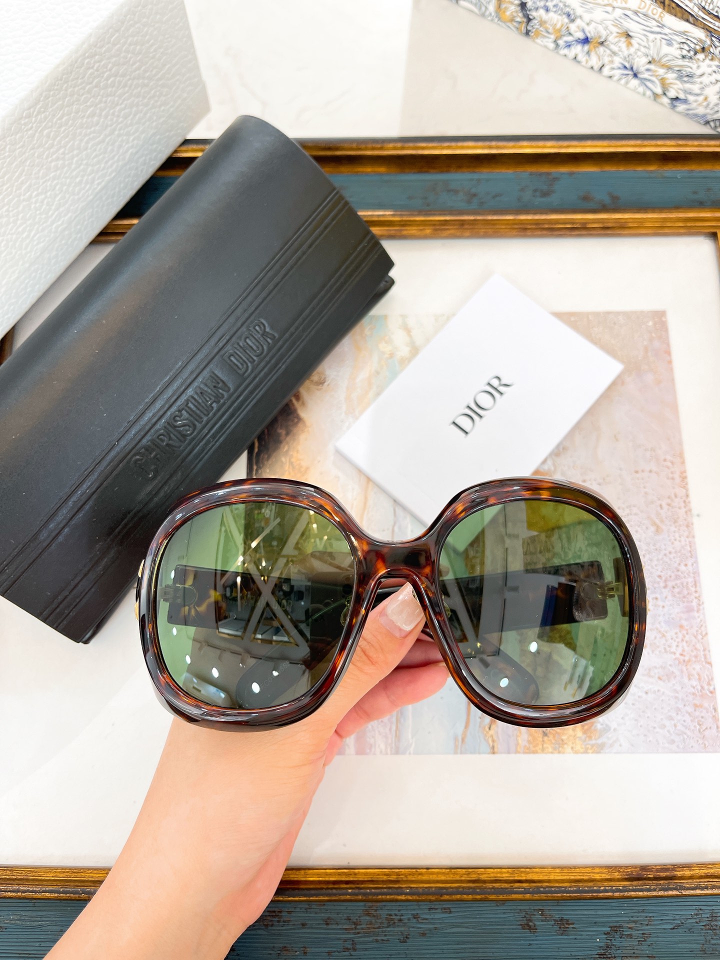 Dior Sunglasses Lady 95 22 R2F SM041