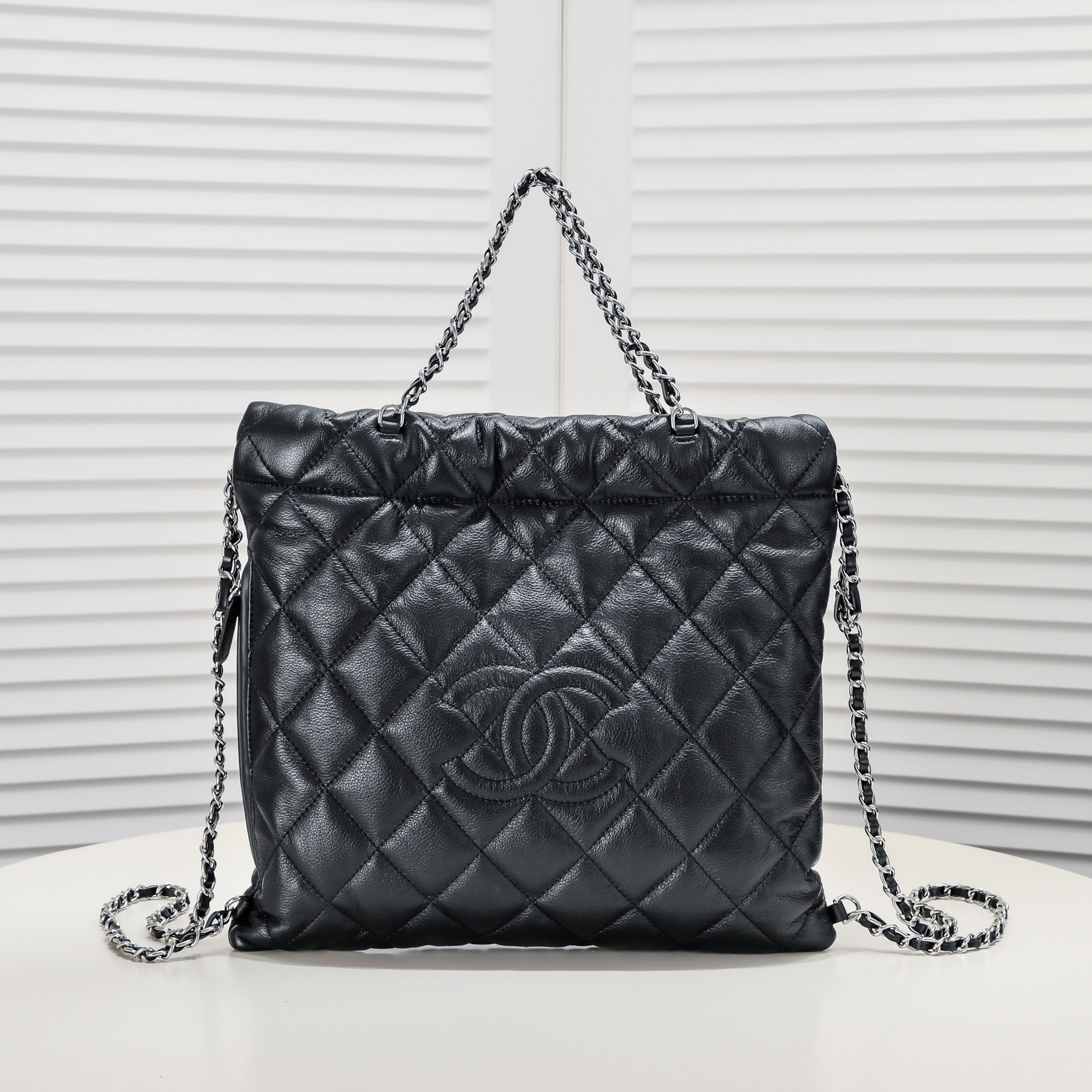 Chanel Coco Neige Pearl Bag Shoulder Bag Handbag