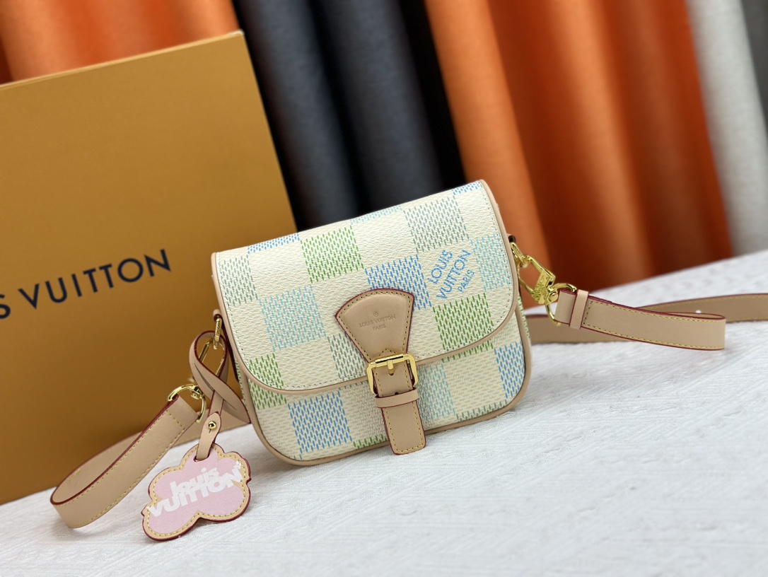 Louis Vuitton Montsouris Small Messenger Bag M40665 Shoulder Bag Handbag